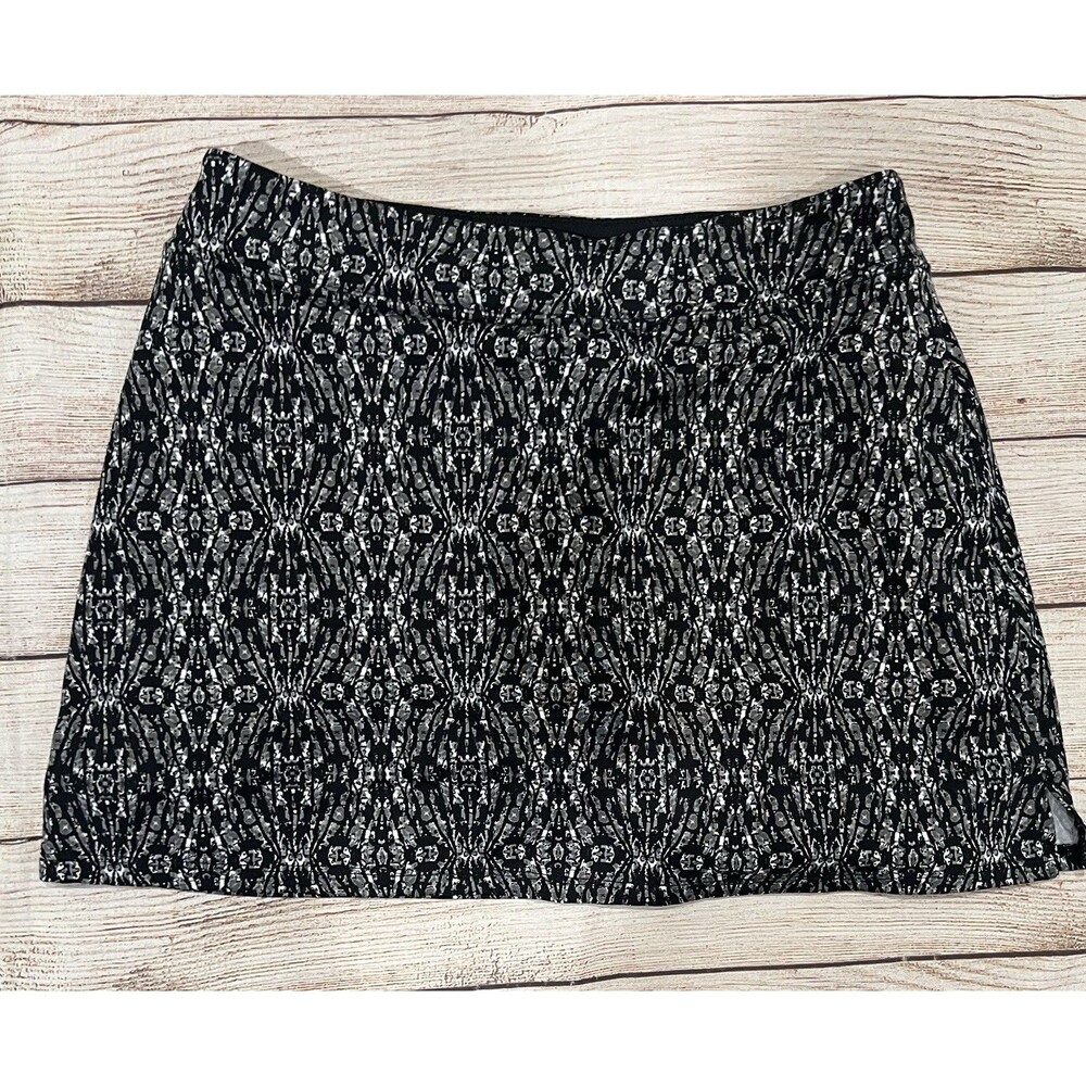 Tranquility by Colorado Clothing Women Gray Black With Active Skort With Size S